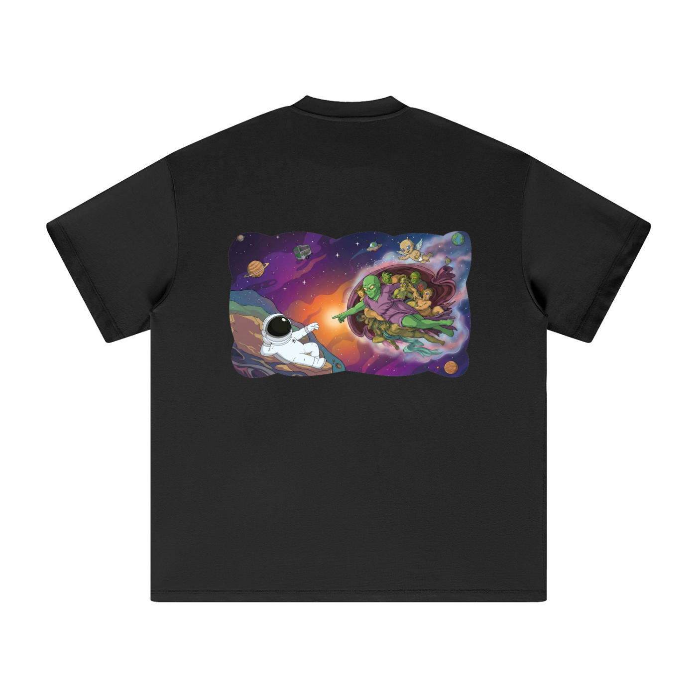 Creation of Astro - Short Sleeve T-shirt