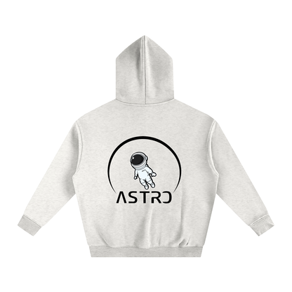 Blackout Eclipse (Moon Gray) - Oversized Fleece Hoodie