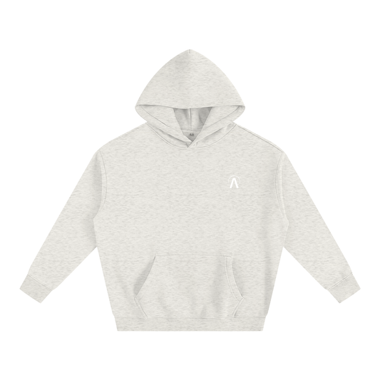 Eclipse (Moon Gray) - Oversized Fleece Hoodie